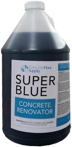 Super Blue - Penetrating Concrete Cleaner and Renovator - 1 Gallon