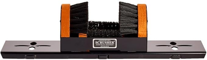 Shoe Scraper with Portable Base - Boot Scrubber with Cleaning Brushes for All Shoe Sizes
