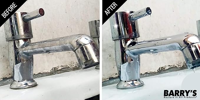 Barry's Restore It All Products - Hard Water Scale Rescue (Single 16oz.) | The Ultimate Solution for Hard Water! Remove: Lime Deposits, Calcium, Tarnish & Rust!