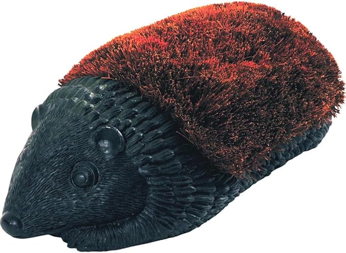 Esschert Design Hedge Hog Boot Brush, Small