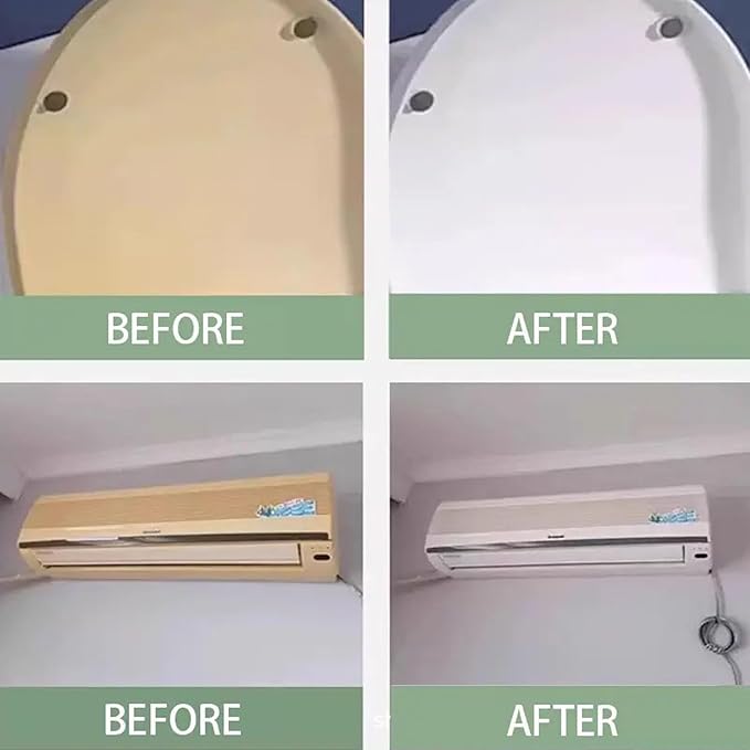 Plastic Yellowing Remover Spray Restores Whiteness To Air Conditioners Toilet Seats And Household Appliances 100ml