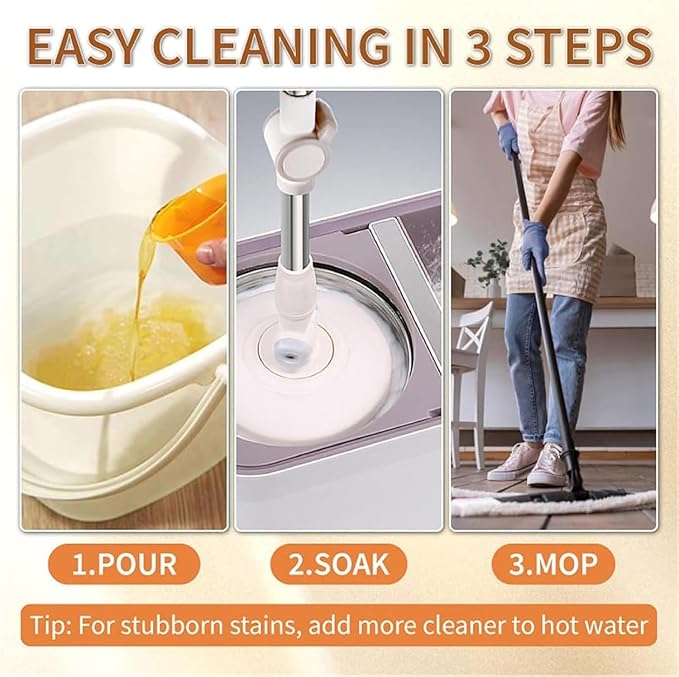 Munich Sunny Floor Cleaner, Spainho 5 in 1 Floor Cleaner, Stain & Odor Remover Floors Cleaners, Restore Hardwood Floor Shine, Fragrance Cleaning Care Solution (1)