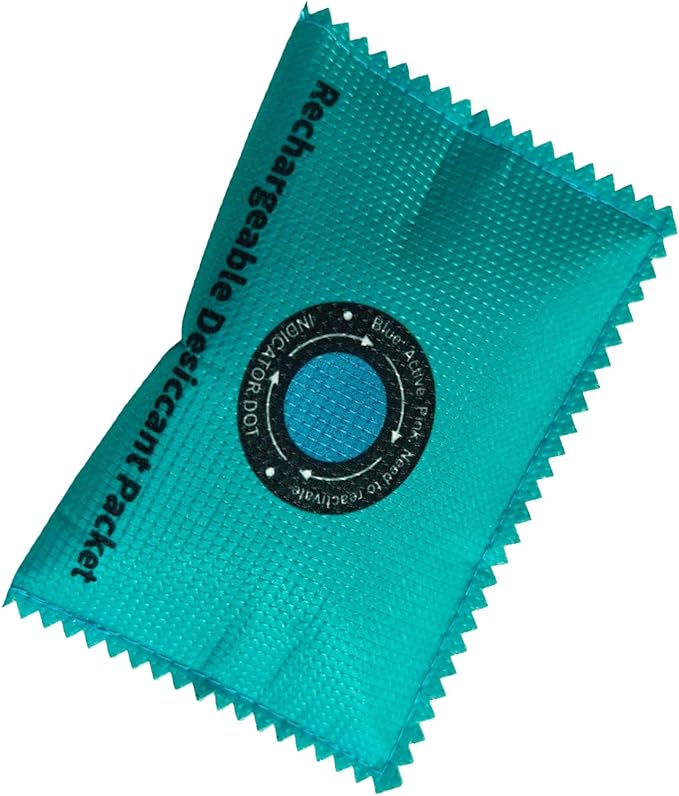 Moisture Absorber Bag – Reusable Silica Gel Dehumidifier, Color Indicator Drying Pack, Compact Portable Design | Damp Control Solution For Car Interior Wardrobe Basement Bathroom RV Storage