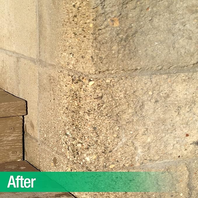 Akona Concrete/Masonry Restoration Cleaner - Clean & Restore Concrete, Masonry, Brick, Pavers, & More, Removes Efflorescence, Indoor or Outdoor, Multipurpose (1 Gallon, 1)
