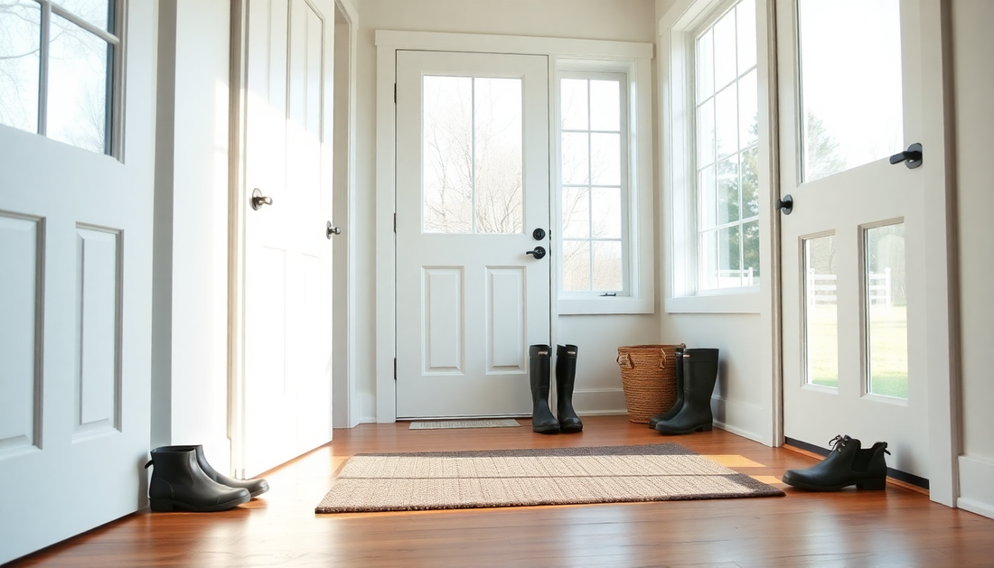 How to Control Mud in Rural Homes After Rain: A Complete System for Clean Entryways