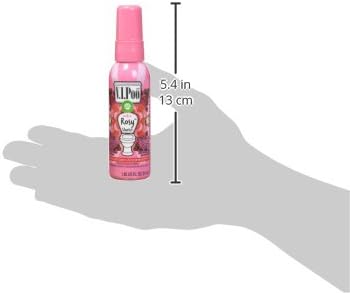 Air Wick V.I.P. Pre-Poop Toilet Spray, Up to 100 uses, Contains Essential Oils, Rosy Starlet Scent, Travel size, 1.85 oz, Holiday Gifts, White Elephant gifts, Stocking Stuffers