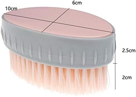 Multifunctional Oval All-Round Decontamination Descaling Ash Removal Floor Cleaning Resilience Shoe Brush Household Products