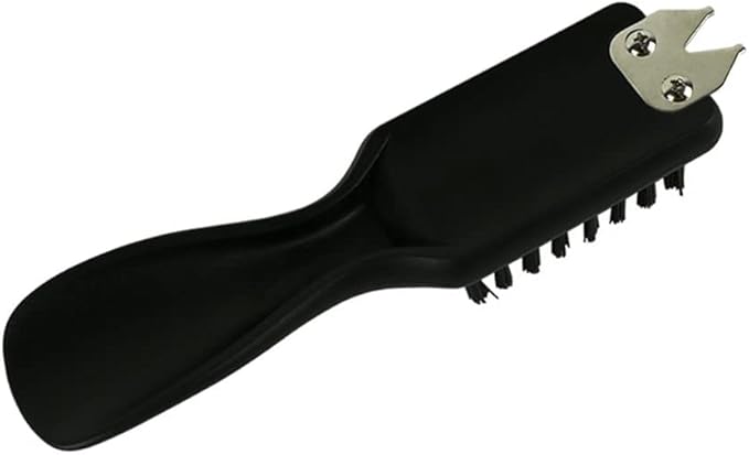 Golf Shoes Brush BLLNDX Durable Golf Shoes Cleaner Brush Dirt Mud Remover Tools with Shoe Horn Handle for Golf Club Groove Cleaning Accessories