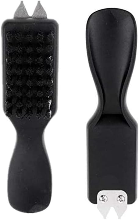 2 Pieces Mud Brush for Boots Golf Shoes Brush Stiff Bristles Shoe Brush|Cleaner Dirt Remover Tools Mud Remover with Spike Wrench fit for Hiking Shoes Farm and Walking Boot Brush