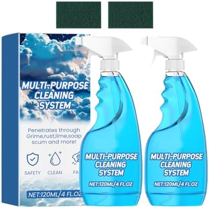 120ml Foam Spray - Foam Spray All Purpose Cleaner, Foam Spray Oven Cleaner, Foam Spray Cleaner, Foam Spray Tablets & Spray Bottle for Kitchen Bathroom (2PCS)