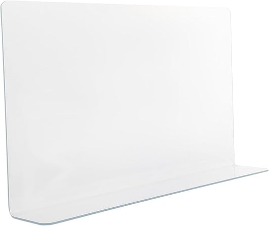 VOSAREA Kitchen Sink Splashing Guard Bathroom Bathtub Board Transparent Water Shield for Spatter Prevention Decor
