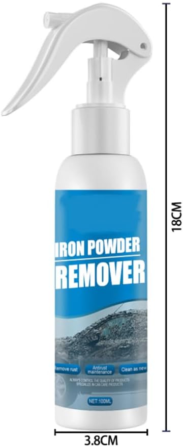 2026 New Multi-functional Quick-Acting Rust Removal Spray, Rust Removal Spray for Metal, Fast-Acting Formula for Tools, Leaves Primed Surface Ready to Paint, Furniture & Household Surfaces (1PC)