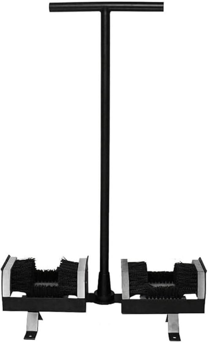 Heavy Duty Boot Scraper Brush - Outdoor Shoe Cleaner for Entrance & Garden - Effective Mud & Dirt Remover for Front Door, Farmhouse, & Entryway Use