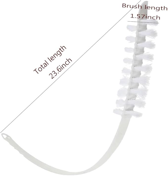 Portable Drum Washing Machine Cleaning Brush for Slot and Flat Surfaces - No-Remove Design (2pcs)