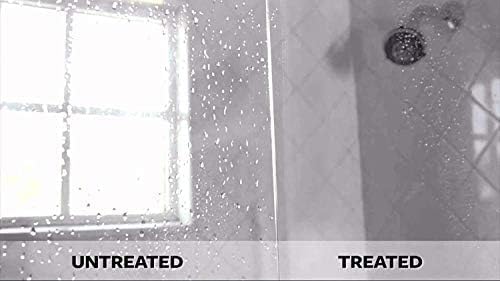 Nano Glass Coating 2-in-1 Kit - Shower and Ceramic Protector, Water Repellent Spray for Glass Guard and Shower Doors - Shield Against Soap Residue and Hard Water Stains
