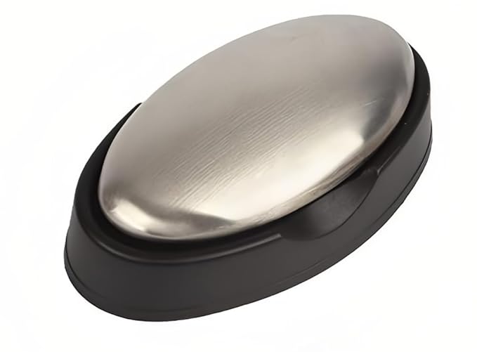 Rondure Stainless Steel Soap Hand Odor Remover bar Eliminating Smells Like Onion Garlic Scents from Hands and Skin Kitchen Gadgets