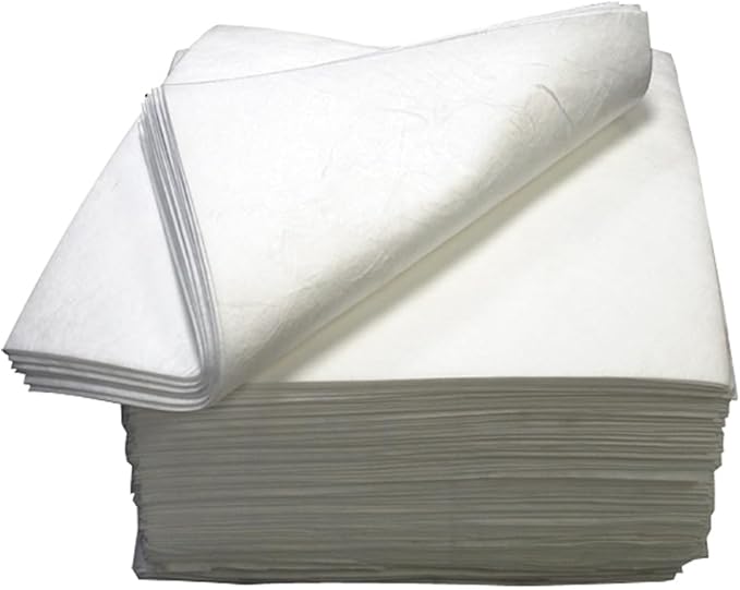 STAR BRITE High-Efficiency Oil Absorbent Sheets - Fuel and Grease Spill Cleaner for Shops, Boats, Engine Rooms - Reusable, Water-Resistant, Easy Disposal - Essential for Mechanics Workshops & Marinas