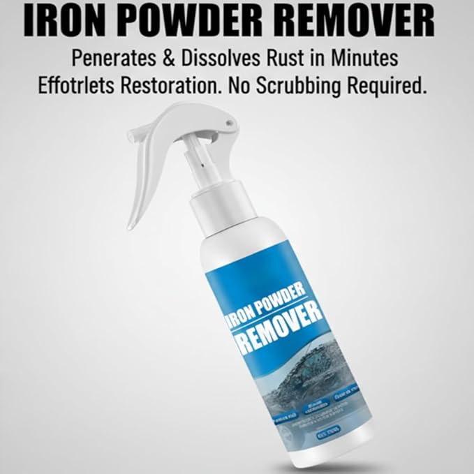 2026 New Multi-functional Quick-Acting Rust Removal Spray, Rust Removal Spray for Metal, Fast-Acting Formula for Tools, Leaves Primed Surface Ready to Paint, Furniture & Household Surfaces (3PC)