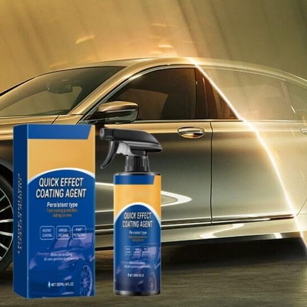 Sakerplus Car Paint Spray for Shine and Protection,Car Coating Spray,Wipe Exterior Detailer for Painted Surfaces,Gloss Finish (1)
