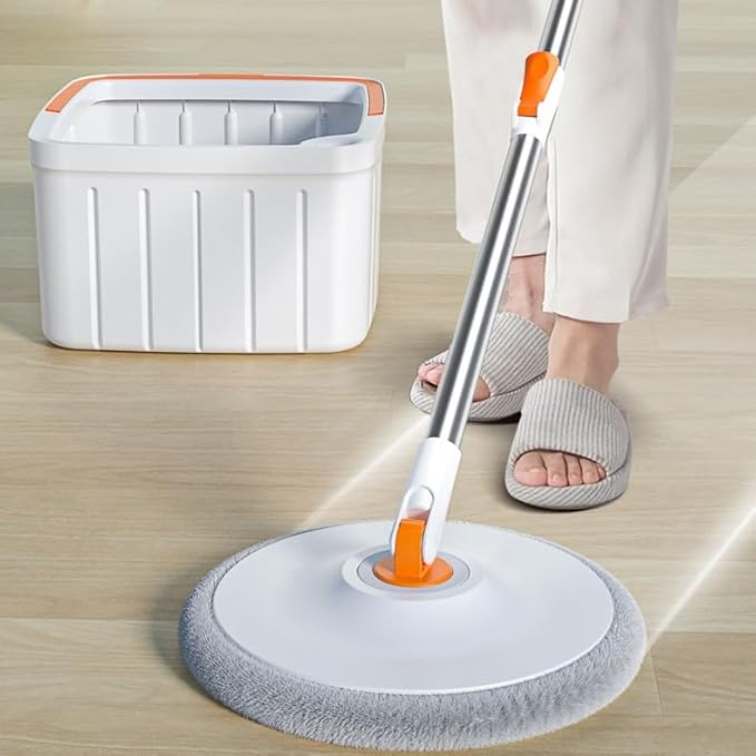 HBJWOV Household Hands-Free Cleaning of Sewage Separation Rotating Mop