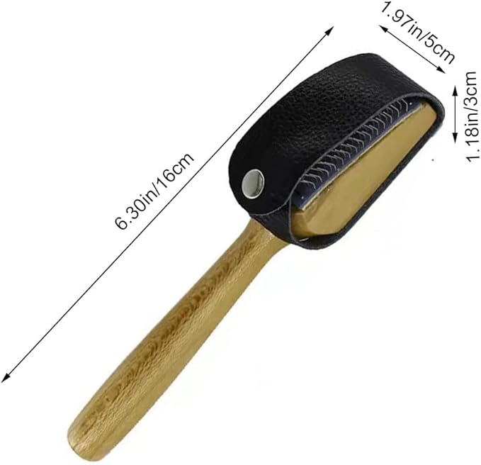 Dance Shoes Brush Wooden Shoes Cleaner Brush Practical Suede Sole Wire Brush for Cleaning Dance Shoes