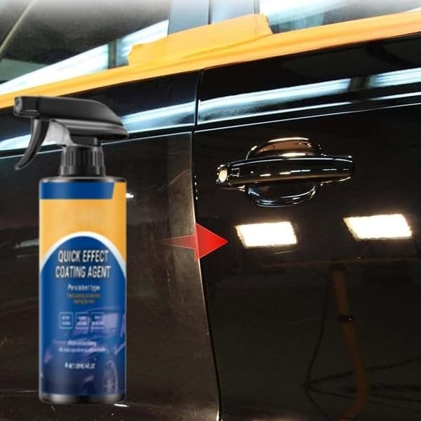Sakerplus Car Paint Spray for Shine and Protection,Car Coating Spray,Wipe Exterior Detailer for Painted Surfaces,Gloss Finish (1)