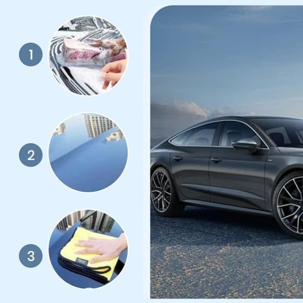 Sakerplus Car Paint Spray for Shine and Protection,Car Coating Spray,Wipe Exterior Detailer for Painted Surfaces,Gloss Finish (1)