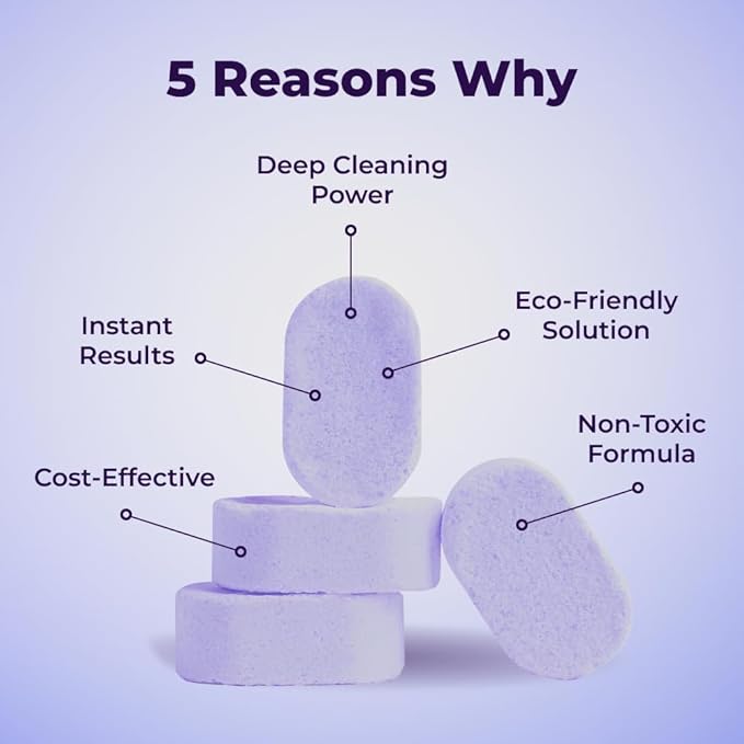 Clean Spray Cleaner for Ovens - Multipurpose Cleaning System - The Solution for Every Stain, All Purpose Cleaner, All-Purpose Cleaning Spray with Concentrated Cleaning Tablets (1Bottle+6PCS Tablets)