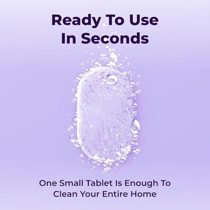 Clean Spray Cleaner for Ovens - Multipurpose Foam Cleaning System - The Solution for Every Stain, All-Purpose Cleaning Spray with Concentrated Cleaning Tablets (1Bottle+12PCS Tablets)