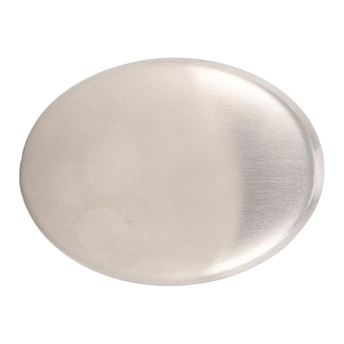 ‌Stainless Steel Soap Metal Odor Remover Soap Eliminating Smells Fish, Garlic, Onion froms Hands for Kitchen(1pc)