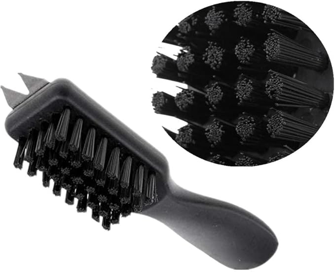 2 Pieces Mud Brush for Boots Golf Shoes Brush Stiff Bristles Shoe Brush|Cleaner Dirt Remover Tools Mud Remover with Spike Wrench fit for Hiking Shoes Farm and Walking Boot Brush