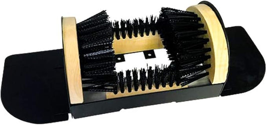 Boot and Shoe Brush Cleaner Scraper for Outdoor Mud with Folding Sides by Trademark Innovations