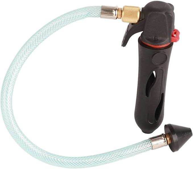 Tiiyee AC Drain Line Cleaner Tool, Gallo Threaded Air Conditioner Cleaner Blaster Opener with Flexible Hose Pipe High Pressure Unclogger Cleaning Kit for Unclogs Condensate Removal Clears HVAC Clogs