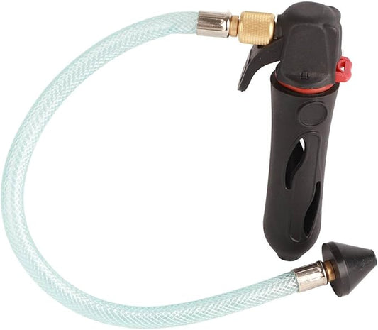 Tiiyee AC Drain Line Cleaner Tool, Gallo Threaded Air Conditioner Cleaner Blaster Opener with Flexible Hose Pipe High Pressure Unclogger Cleaning Kit for Unclogs Condensate Removal Clears HVAC Clogs