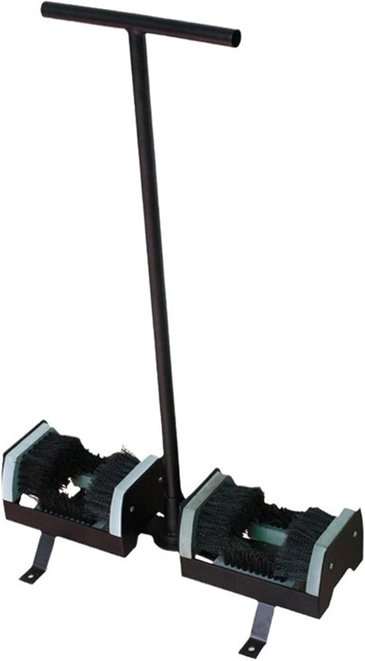 Mud Scraper Brush with Handle - Effective Boot and Shoe Cleaner for Outdoor Entryways, Gardens, and Farms