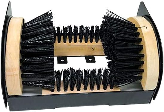 Boot and Shoe Brush Cleaner Scraper for Outdoor Mud with Folding Sides by Trademark Innovations
