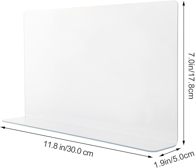 VOSAREA Kitchen Sink Splashing Guard Bathroom Bathtub Board Transparent Water Shield for Spatter Prevention Decor