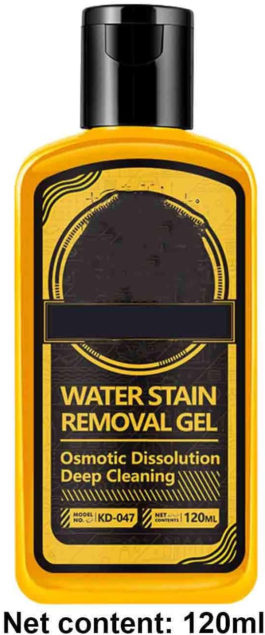 Hard Water Stain Remover | 120ml Heavy Duty Gel | with Sponge Hard Water Stain Remover for Car,for Automotive, Car, Truck, Motorcycle, RV, Window, Windshield, Shower Door, Home, Bathroom, Kitchen