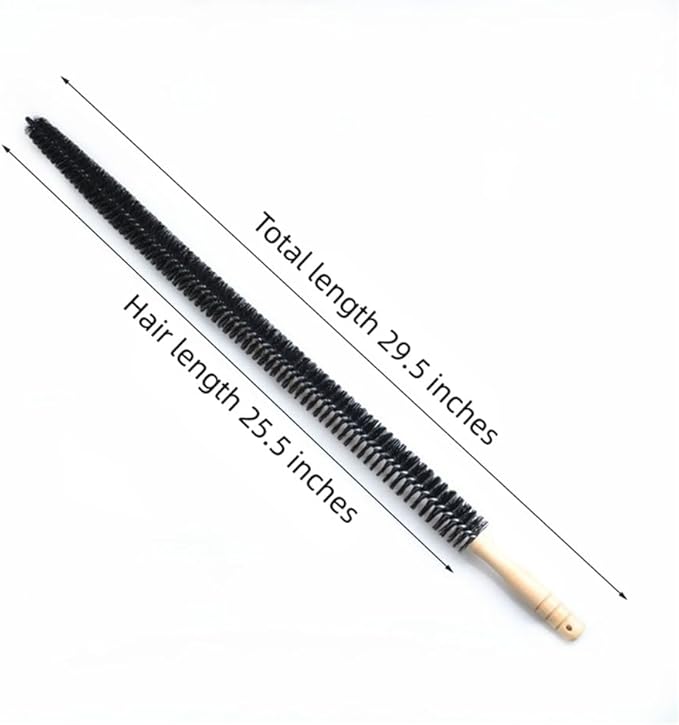 Clothes Dryer Lint Vent Trap Cleaner Brush Gas Electric Fire Prevention Exhaust (29.5 inch)