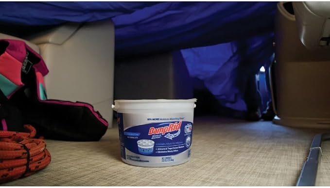 WM Barr Damp Rid Fg50t 2 Lb Frangrance Free Hi-Capacity Moisture Absorbers