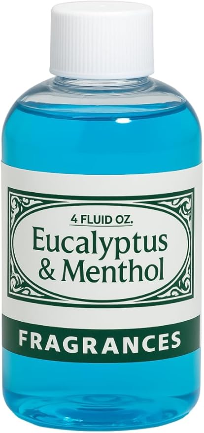 Vacuum Fragrance 4 oz – Rainbow, RainMate, Sirena & Hyla Compatible (Eucalyptus & Menthol)