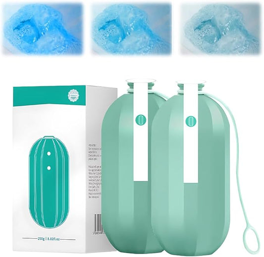 Toilets Bowl Cleaning, 2025 New Automatic Toilet Cleaner, Continuous Deep Lasting Cleaning System Fresh Scent (8.82 FL OZ, 2pcs)