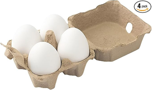 4 Pcs Egg-Shaped Diatomaceous Earth Fridge Odor Remover, Reusable Diatomite Fridge Deodorizer for Food Storage, Safe Refrigerator Odor Absorber Eliminator, Creative & Compact Moisture Absorption