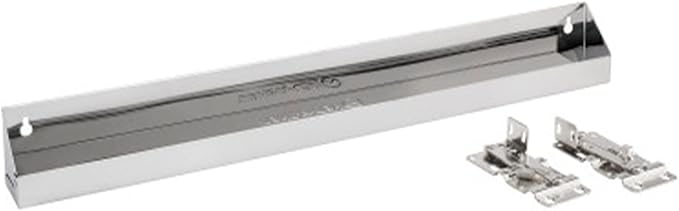 Rev-A-Shelf 25" Stainless Tip-Out Tray With Hinges for Kitchen Cupboard