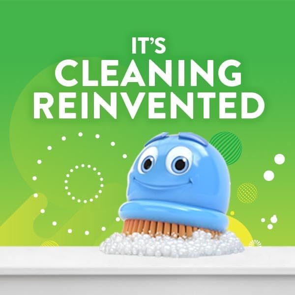 Scrubbing Bubbles Daily Shower and Cleaner Spray, Removes Mildew, Mold, and Soap Scum on Showers, Bathroom Floors & Tiles, Rainshower Scent, 32oz