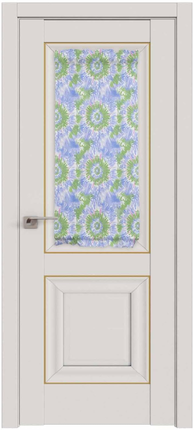 French Door Curtain Panel for Front Door, Tie Dye Abstract Art Watercolor Light Purple Green Slidelight Door Curtains with Tieback Light Filtering Privacy Panels for Doorway Entryway 25"x 40"