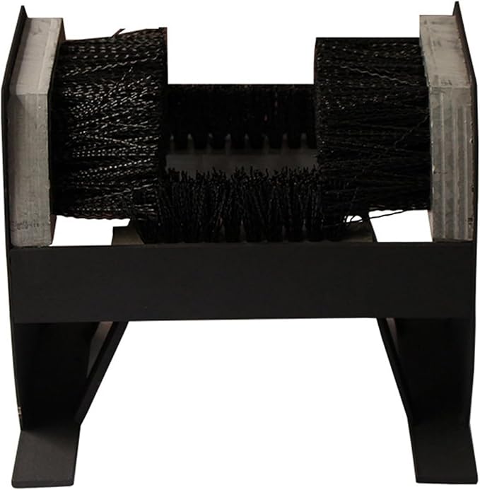 Quick Install Boot Scraper Outdoor Shoe Brush Heavy Duty Mud Cleaner Tool for Entryway Garage and Patio (A)