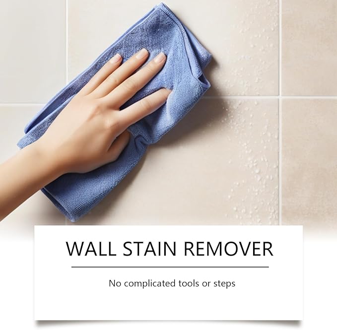 8.46 Fl.Oz Wall Cleaner Spray, Highly Effective Removal Spray, Wall Cleaner for Painted Walls, Wood, Tile, Fabric, Bathrooms, Kitchens, Long-Term Protection (2PCS)