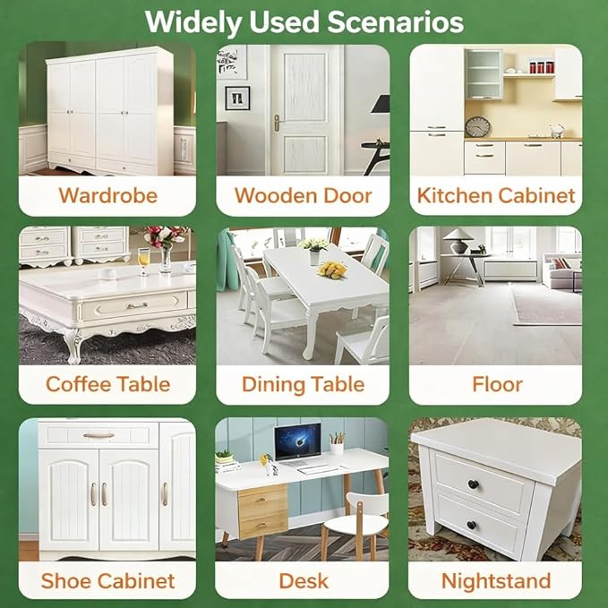 Kitchen Cabinet Cleaner And Degreaser For White Painted Cabinets, Kitchen Cabinet Cleaner For Wood, Degreaser Cleaner Heavy Duty, Remove Tough Grease And Grime, Furniture Polish Restorer (1PC)