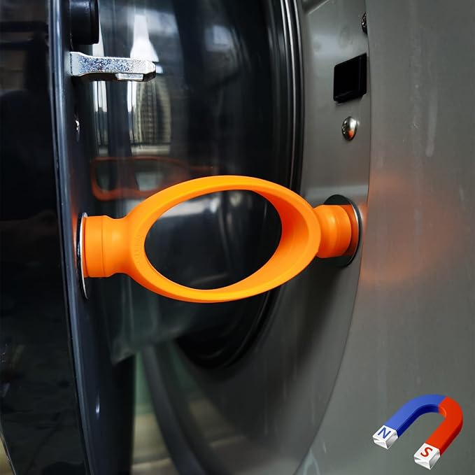 washing machine door prop,prevent holdy moldy Helps your Washer Dry Properly to Prevent Odors (dark grey) (ORANGE)